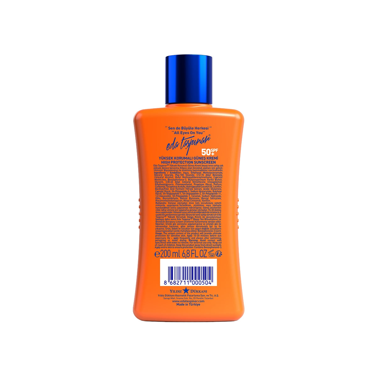 Güneş Kremi Spf 50+ 200 Ml