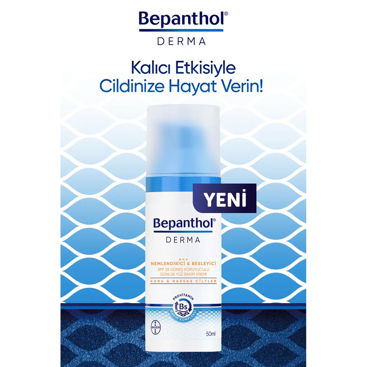 Derma Yüz Kremi Gündüz Spf25 50 ml