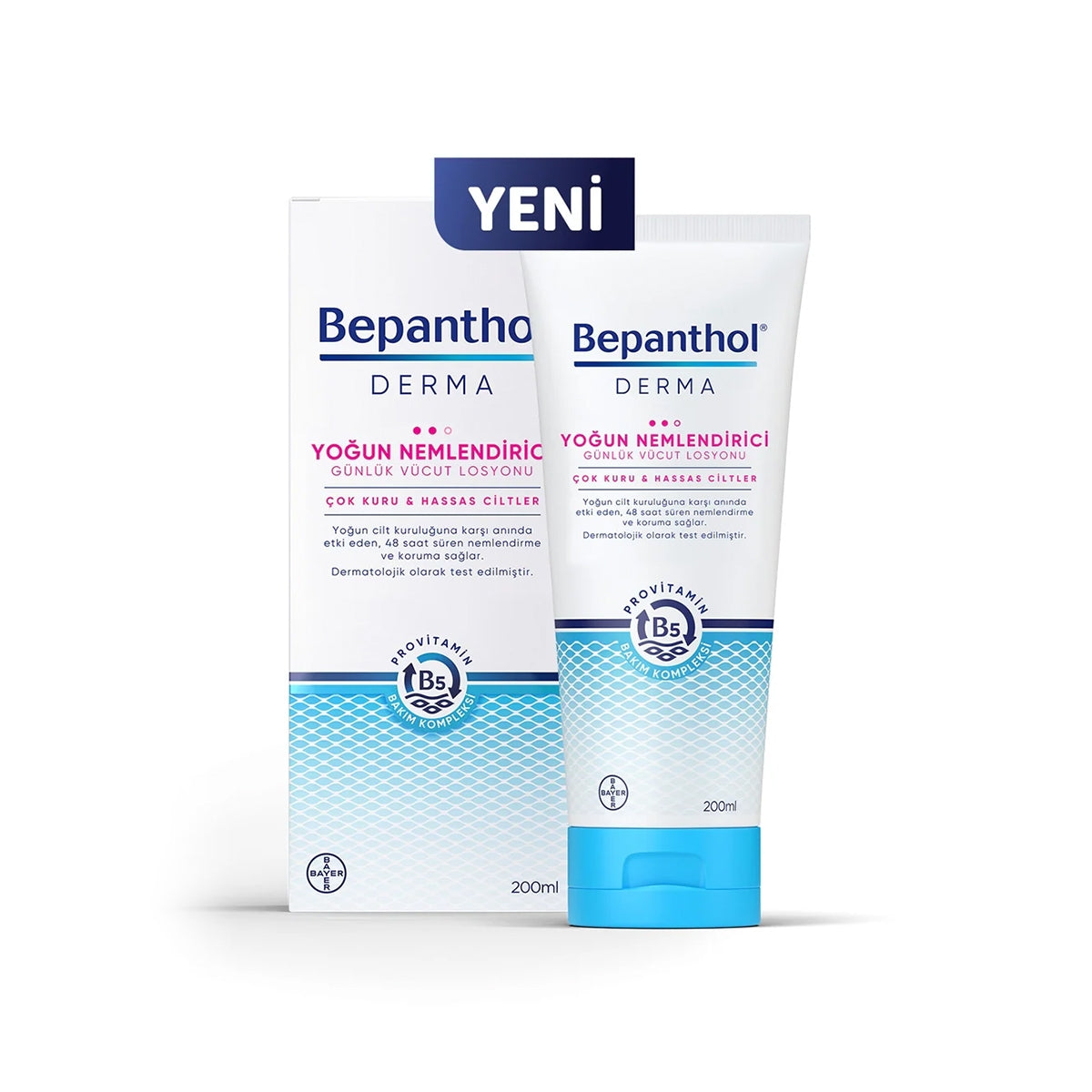 Bepanthol Derma Yoğun Nemlendirici Günlük Vücut Losyonu 200 ml