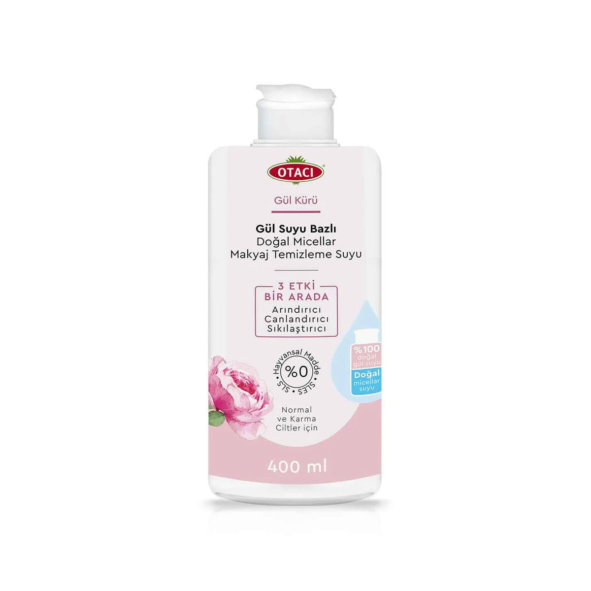 Gül Kürü Makyaj Temizleme Suyu 400 ml