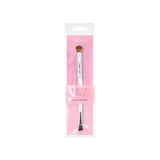 Açılı Eyeliner ve Far Fırçası-Beyaz Seri