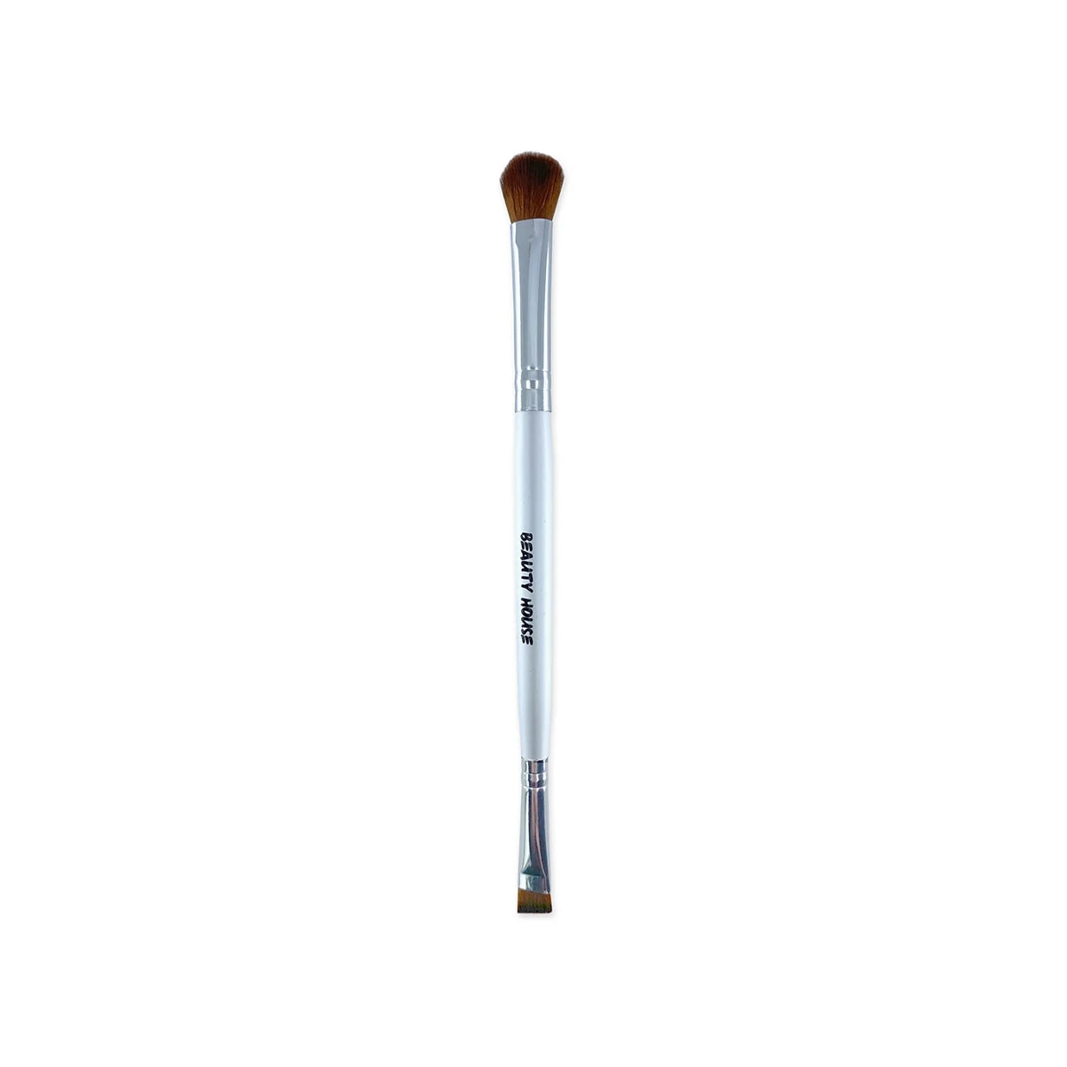 Açılı Eyeliner ve Far Fırçası-Beyaz Seri