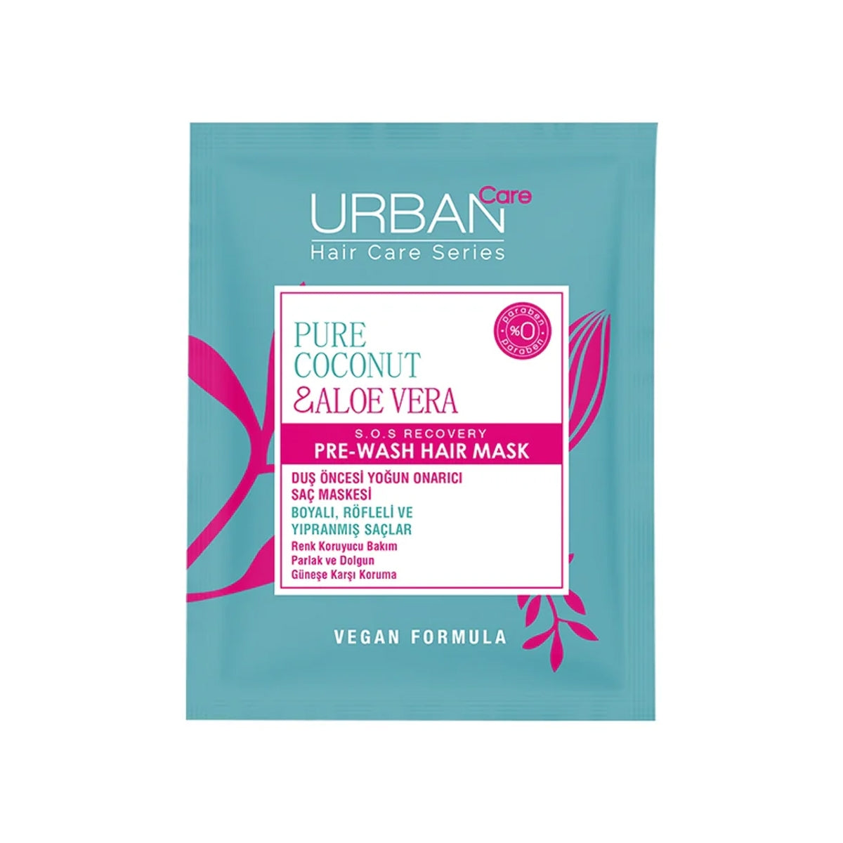 Coconut ve Aloe Vera Saç Maskesi 50 ml