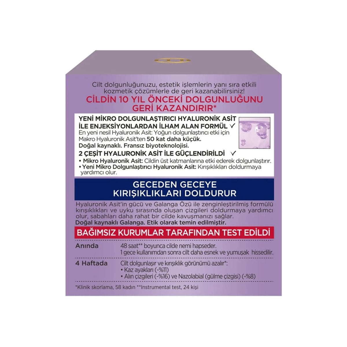 Revitalift Filler Gece Kremi 50 ml