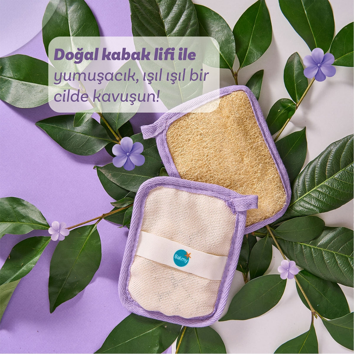 Banyo Kesesi Doğal Sabun Dolgulu