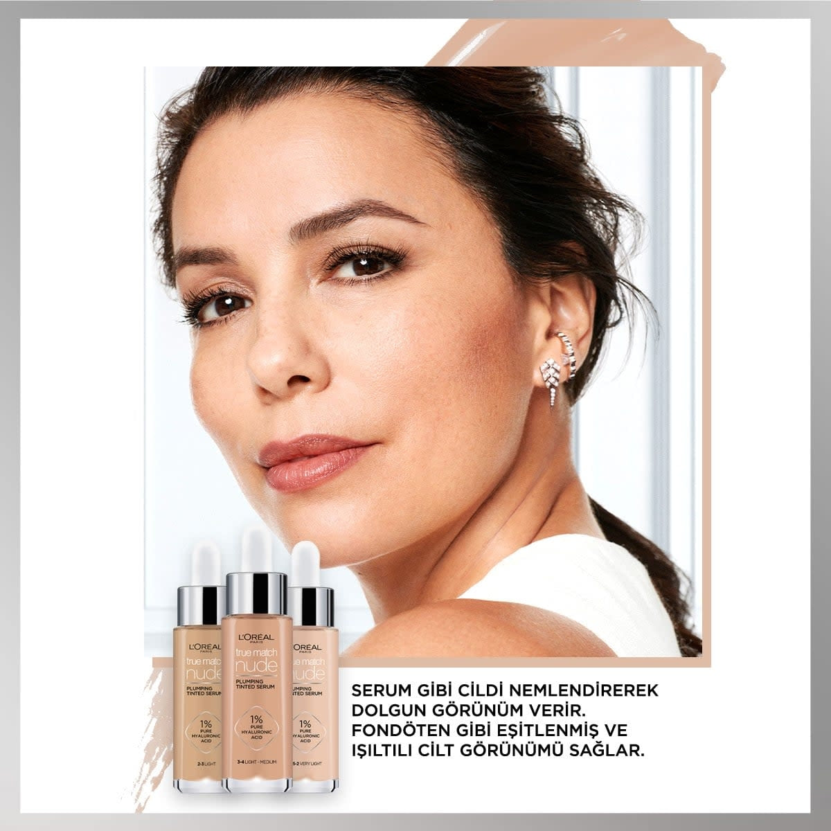 True Match Nude Fondöten Serum 2-3 Light