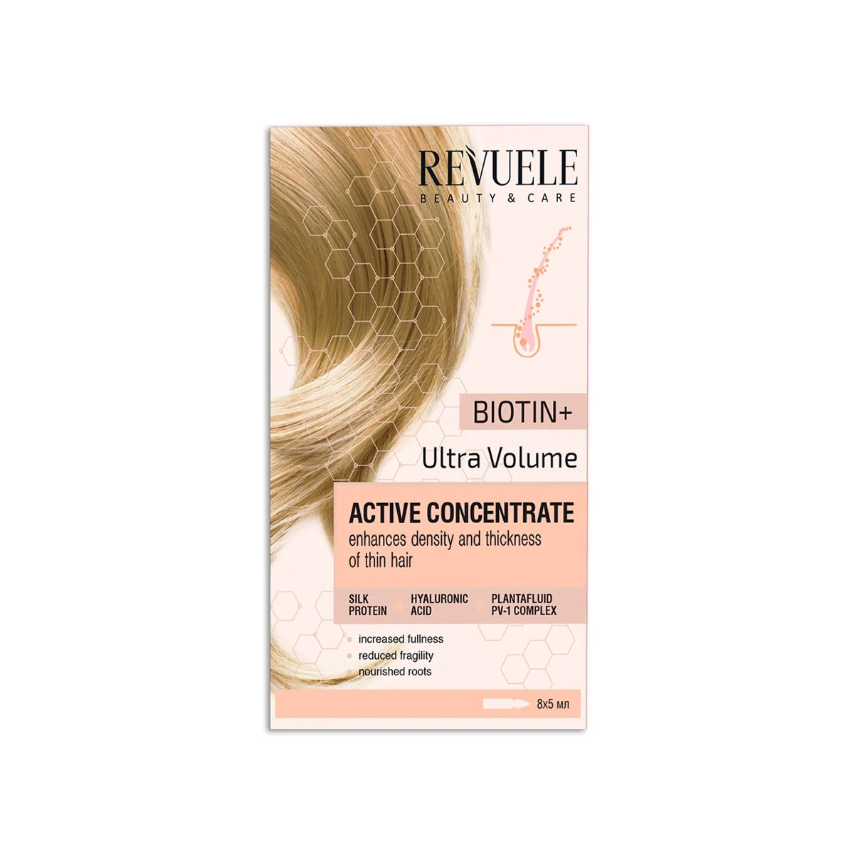 Saç Ampulü - Biotin ve Hacim 8*5 ML