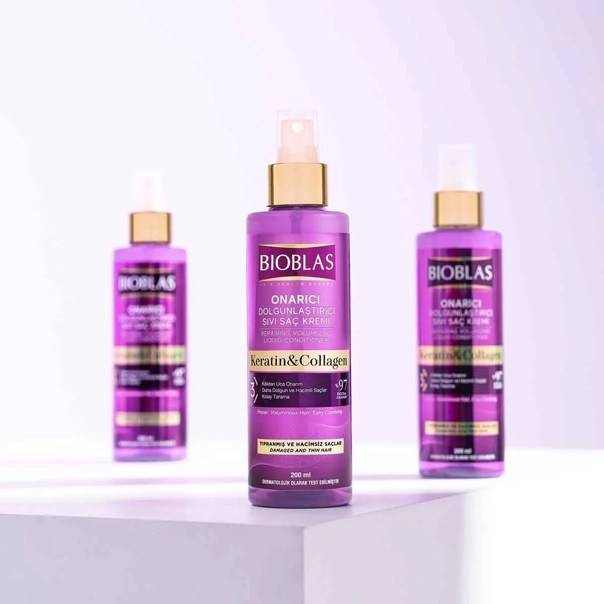 Kolajen ve Keratin Sıvı Saç Kremi 200 ml