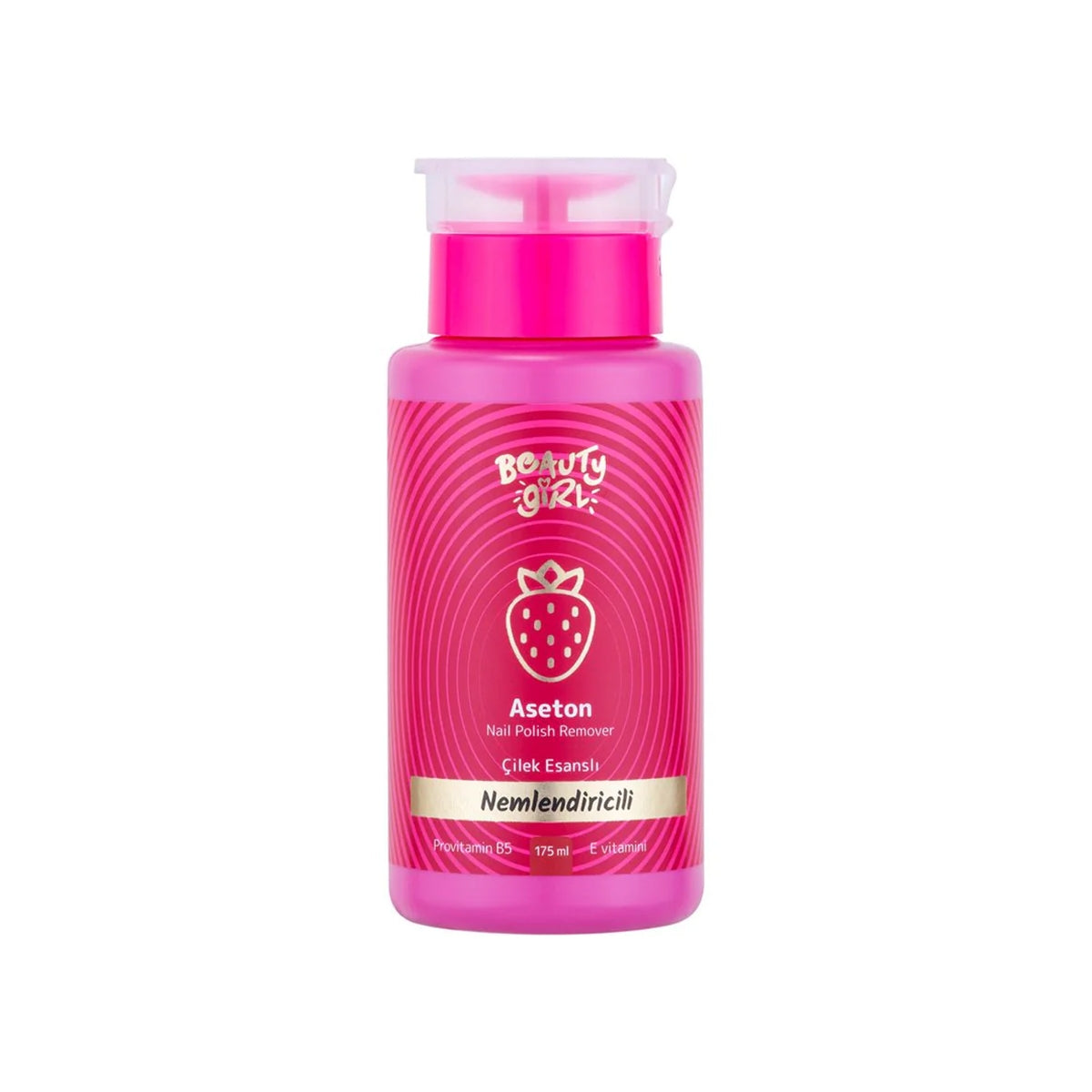 Pompalı Aseton Nemlendirici Etkili - Çilek 175 ml