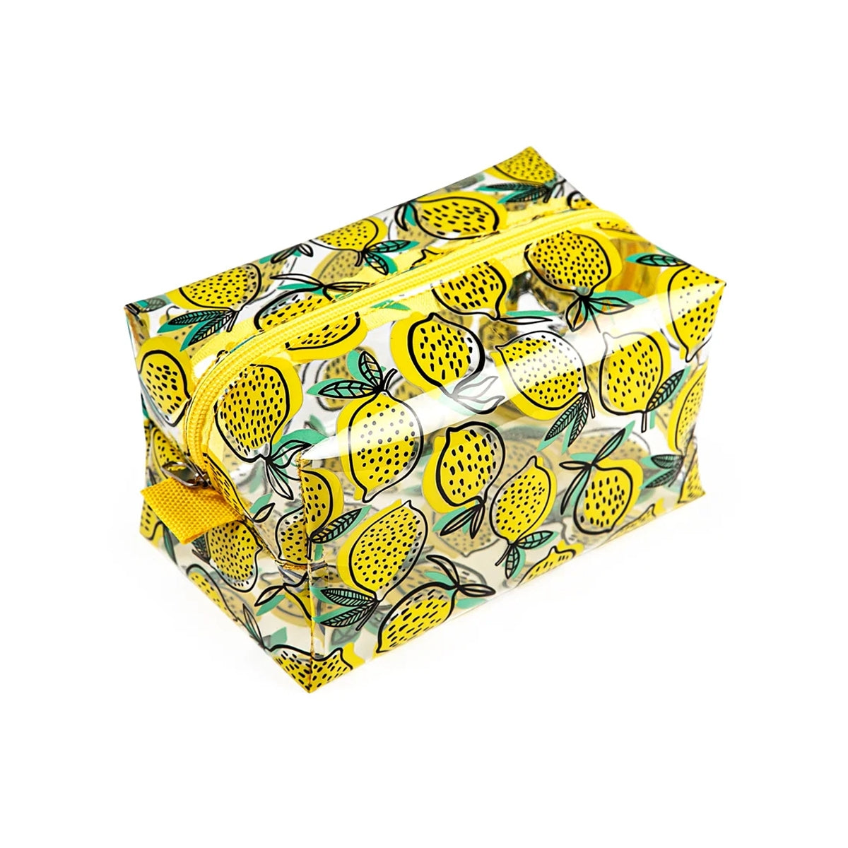 Makyaj Çantası Limon Desen