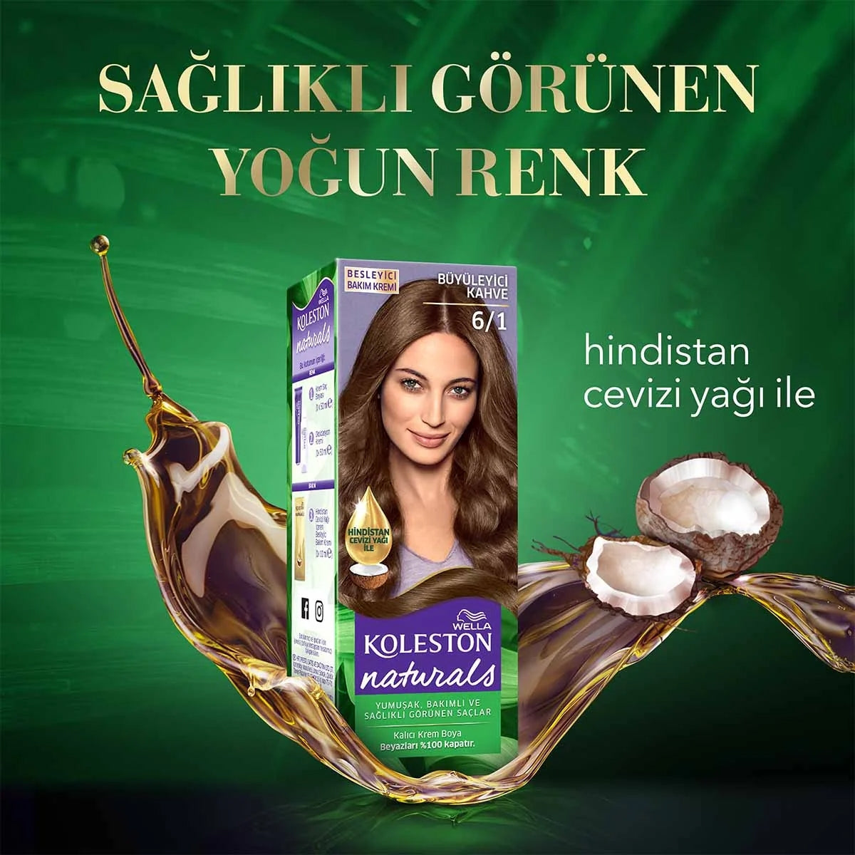 Saç Boyası Büyüleyici Kahve 6-1