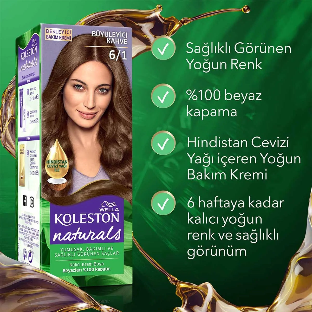 Saç Boyası Büyüleyici Kahve 6-1
