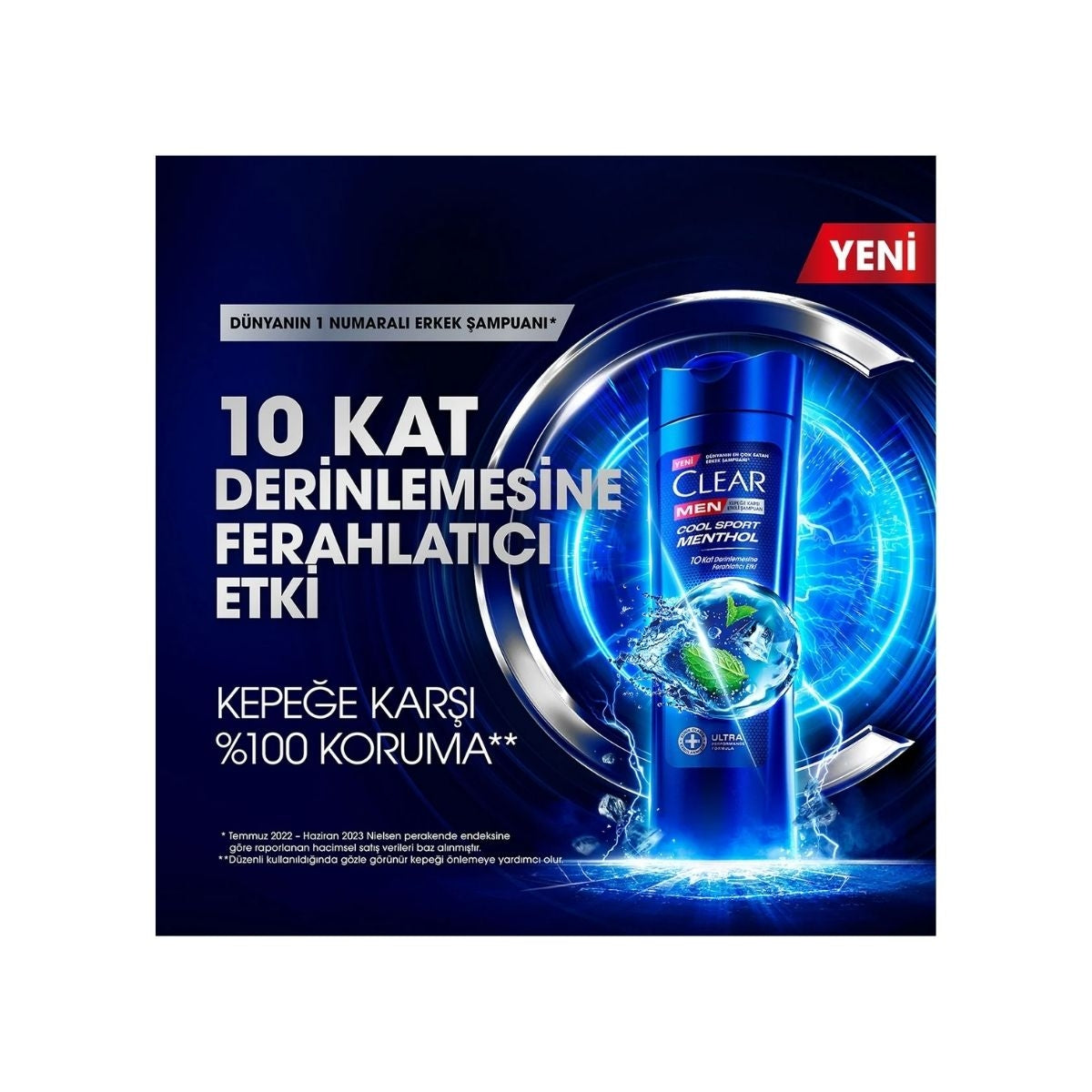 Şampuan Men Cool Sport Menthol 350 ml