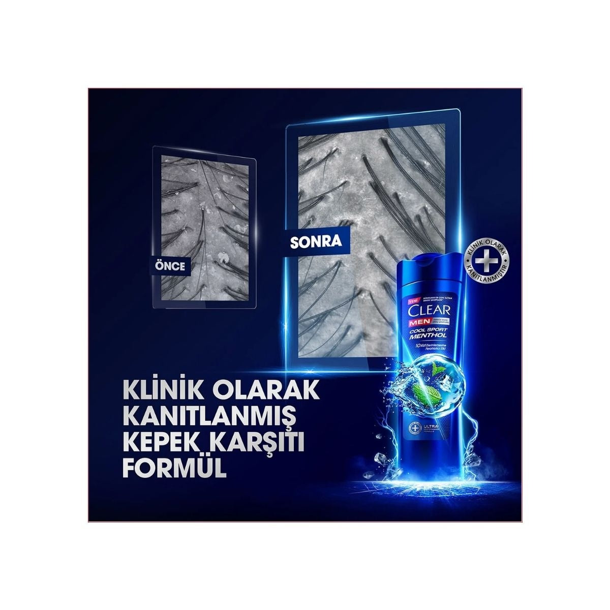 Şampuan Men Cool Sport Menthol 350 ml