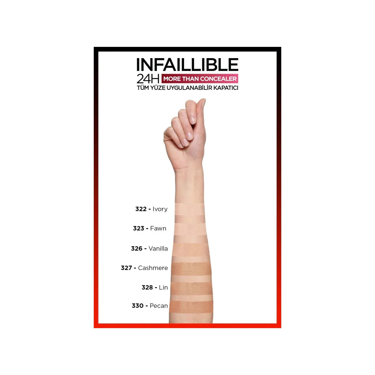 Kapatıcı İnfaillible 24 Hour No:328