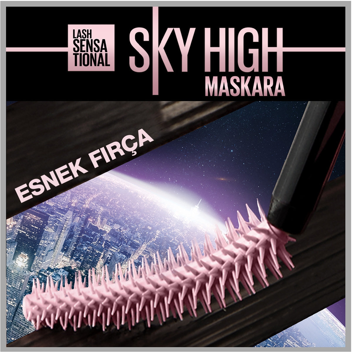 Sky High Waterproof Maskara Black