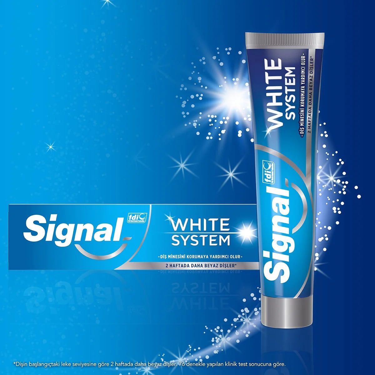 Diş Macunu White System 75 ml