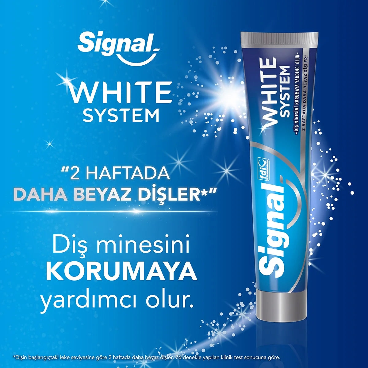 Diş Macunu White System 75 ml