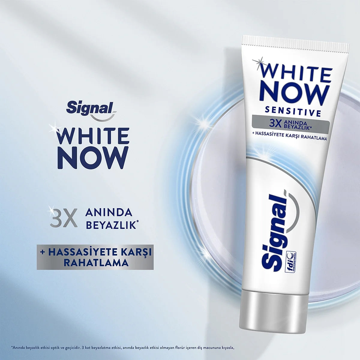 Diş Macunu White Now Sensitive 75 ml