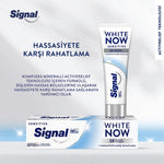 Diş Macunu White Now Sensitive 75 ml