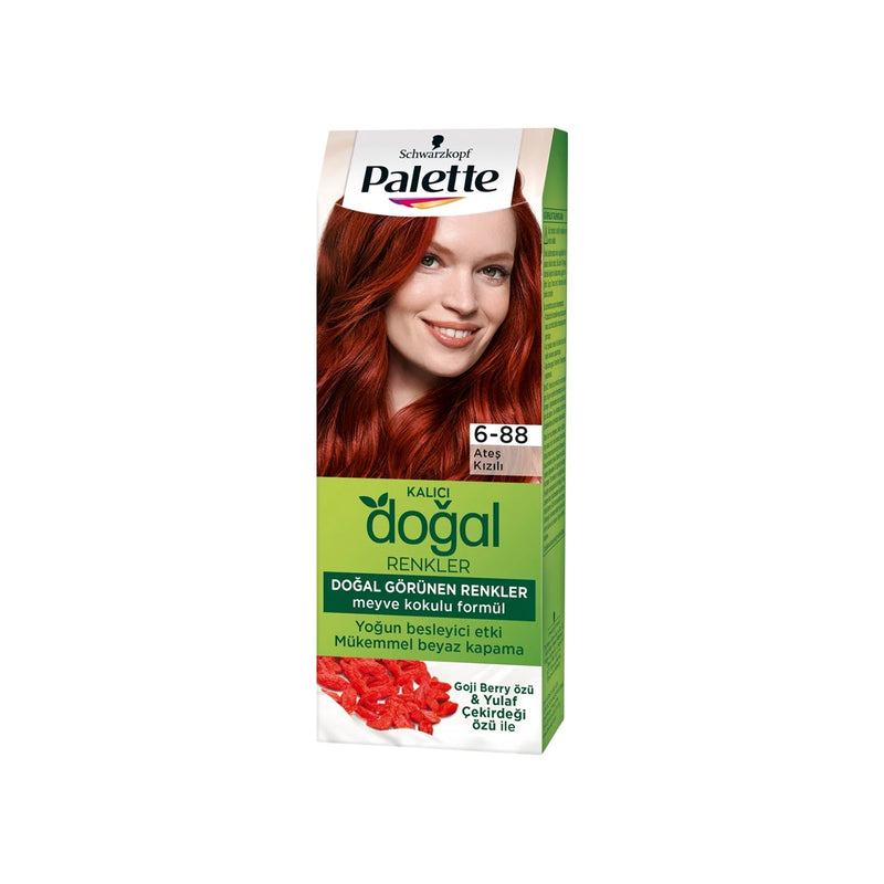 Natural Colors Saç Boyası 6-88 Ateş Kızılı