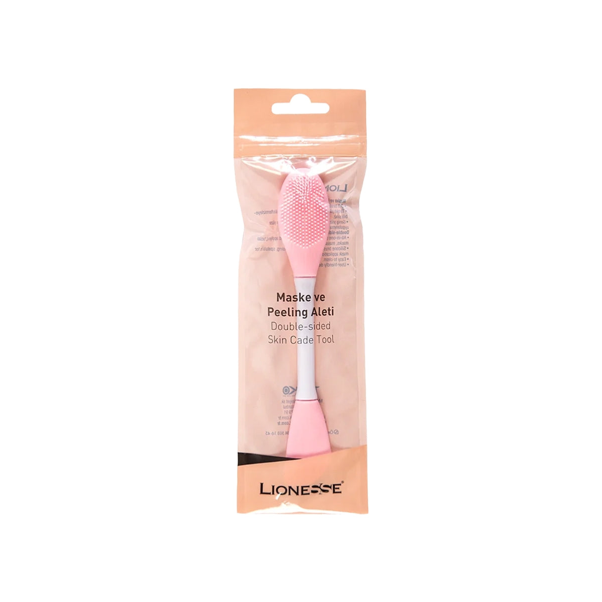 LIONESSE Maske ve Peeling Fırçası Çift Taraflı