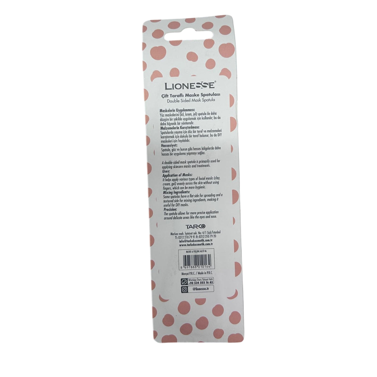 Maske ve Peeling Fırçası Çift Taraflı