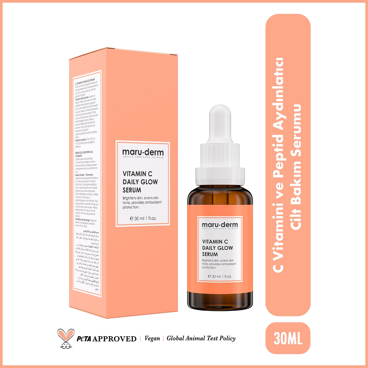 Yüz Bakım Serumu C Vitamini 30 ml
