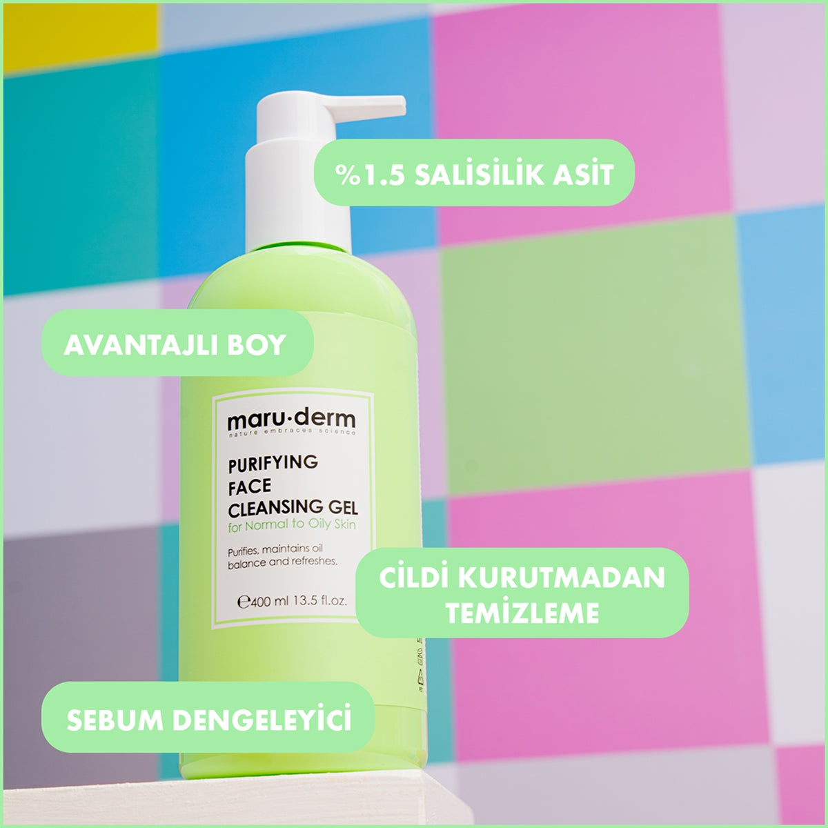 Yüz Yıkama Jeli Salisilik Asit 400 ml