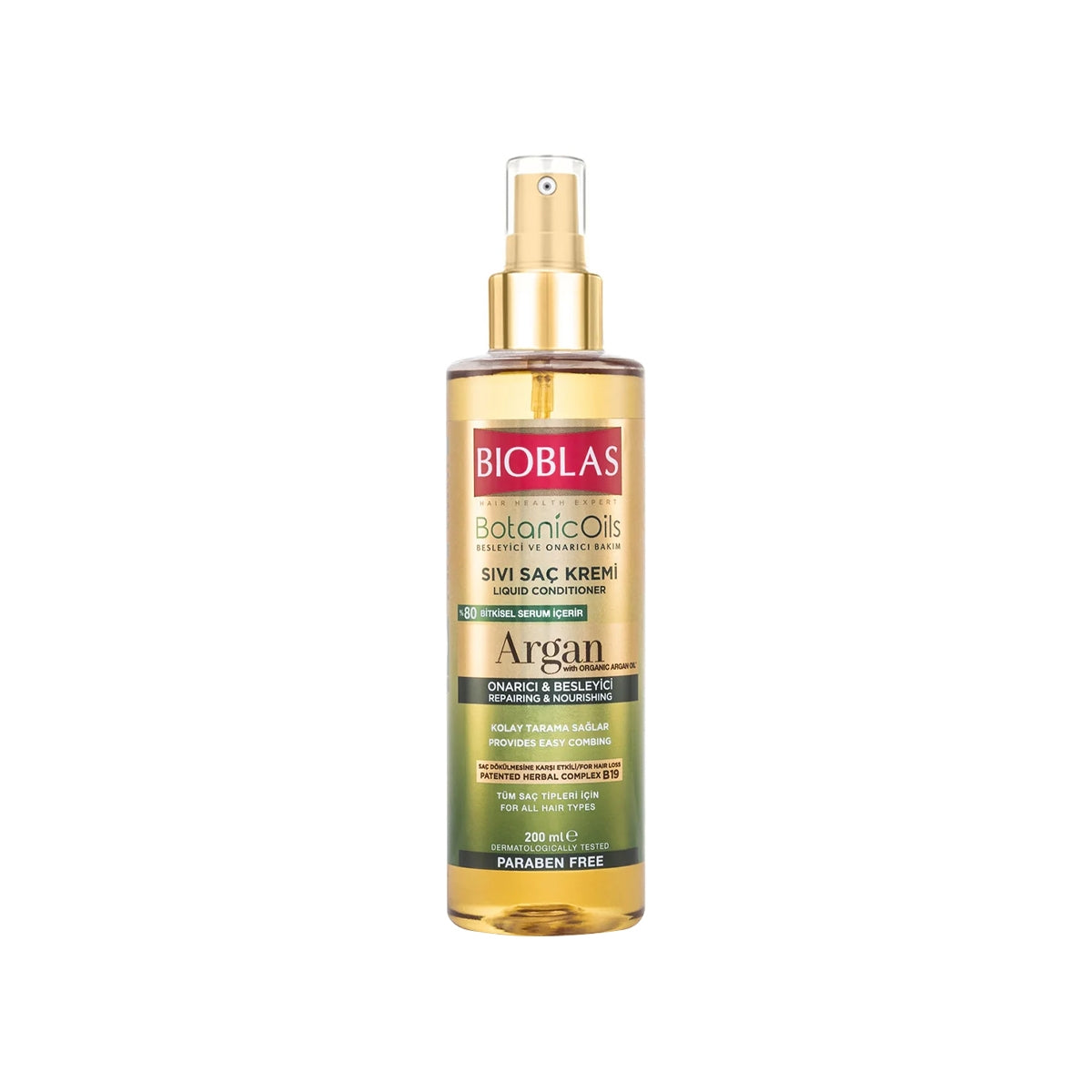 Bioblas Botanic Oils Argan Yağlı Sıvı Saç Kremi 200 ml