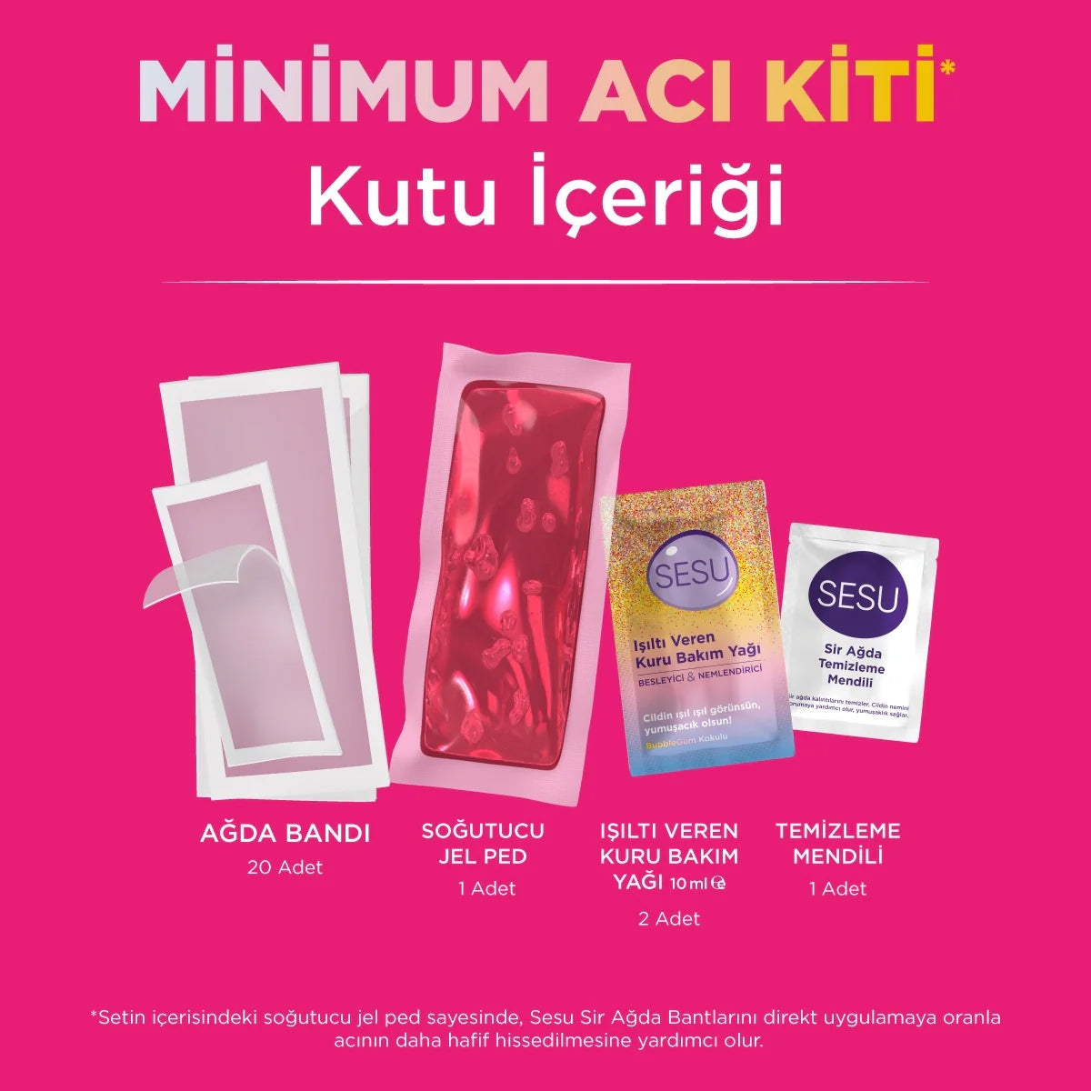 Ağda Bandı İlk Adım Seti 24'lü
