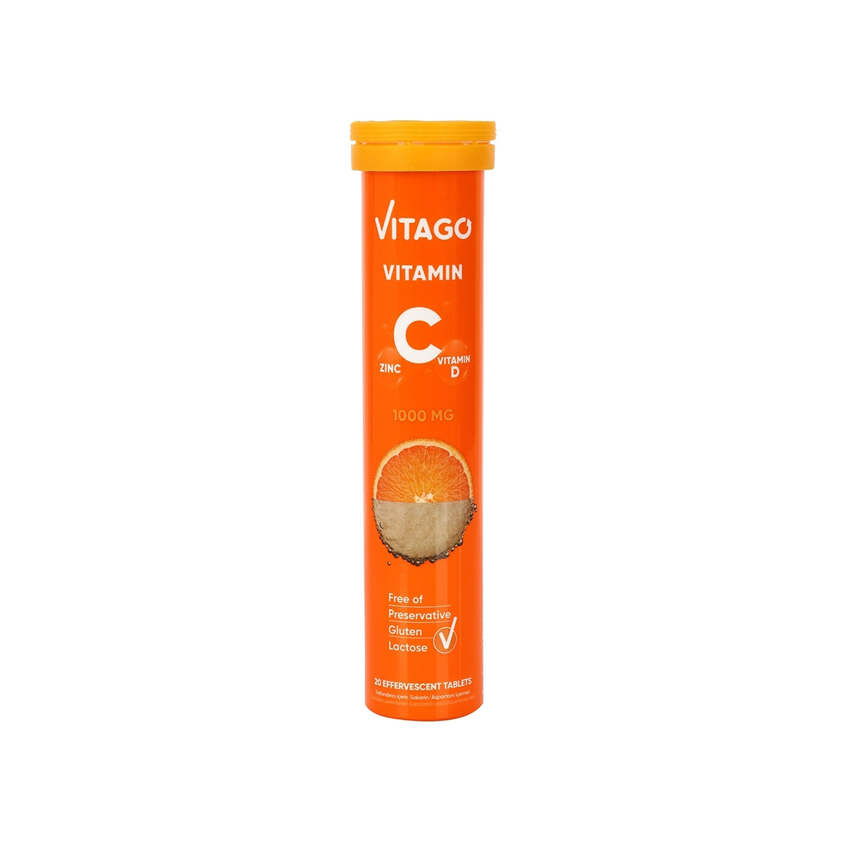 Vitamin C Vitamin D Çinko 20li Tablet