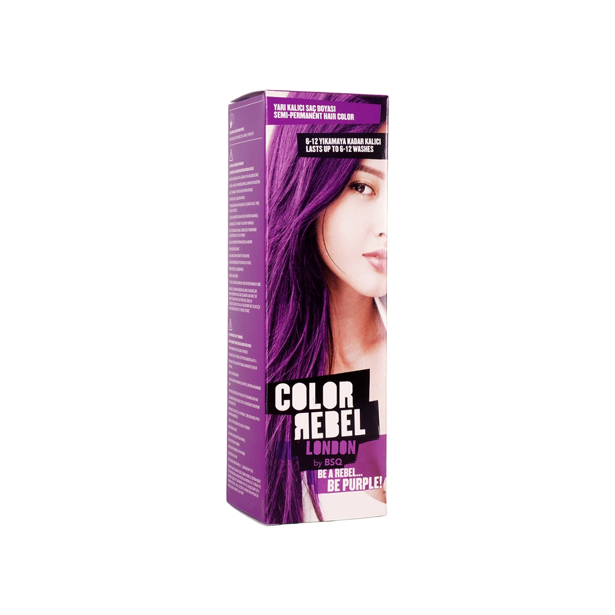 Geçici Saç Boyası Mor