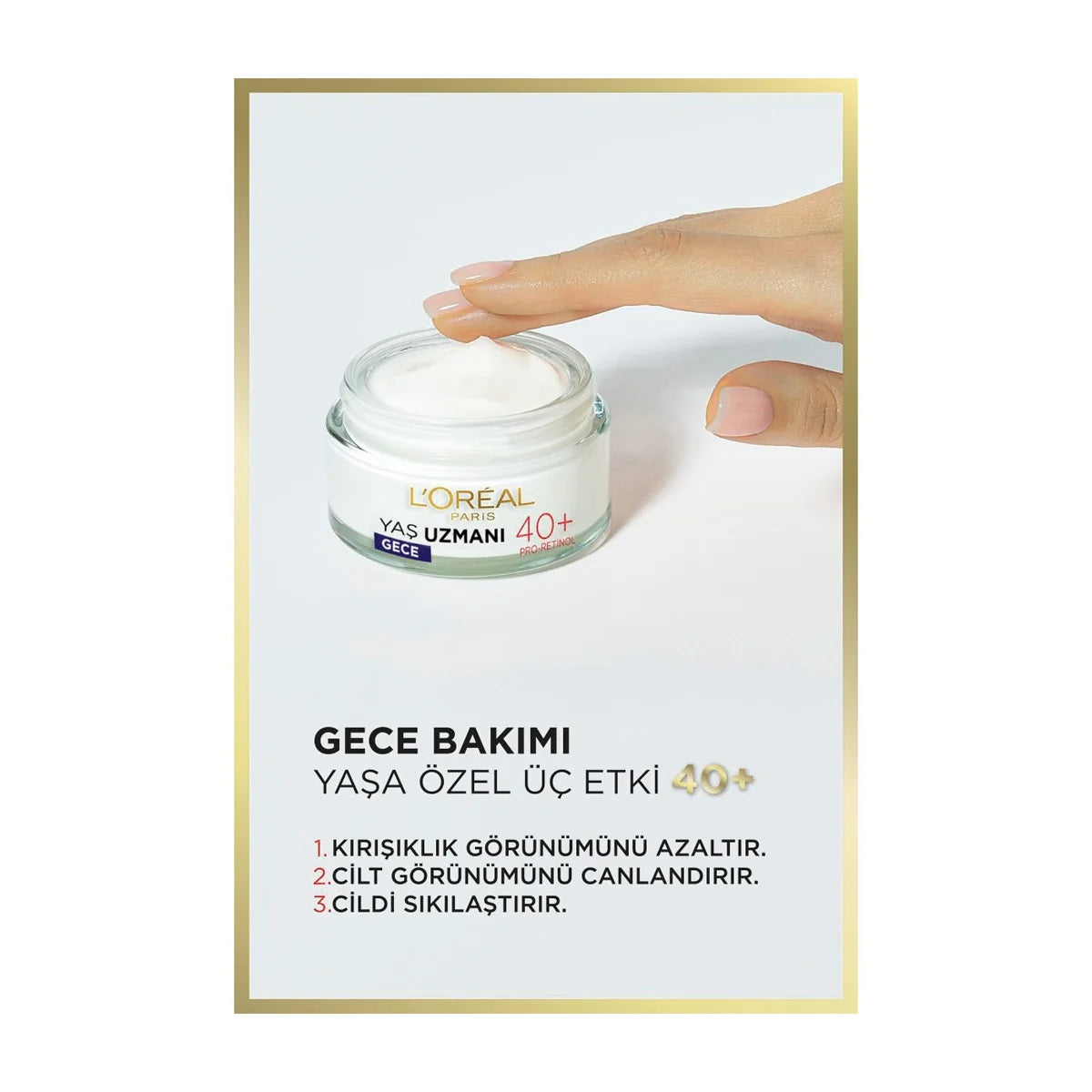 Yaş Uzmanı Sıkılaştırıcı Gece Kremi 45+ 50 ml