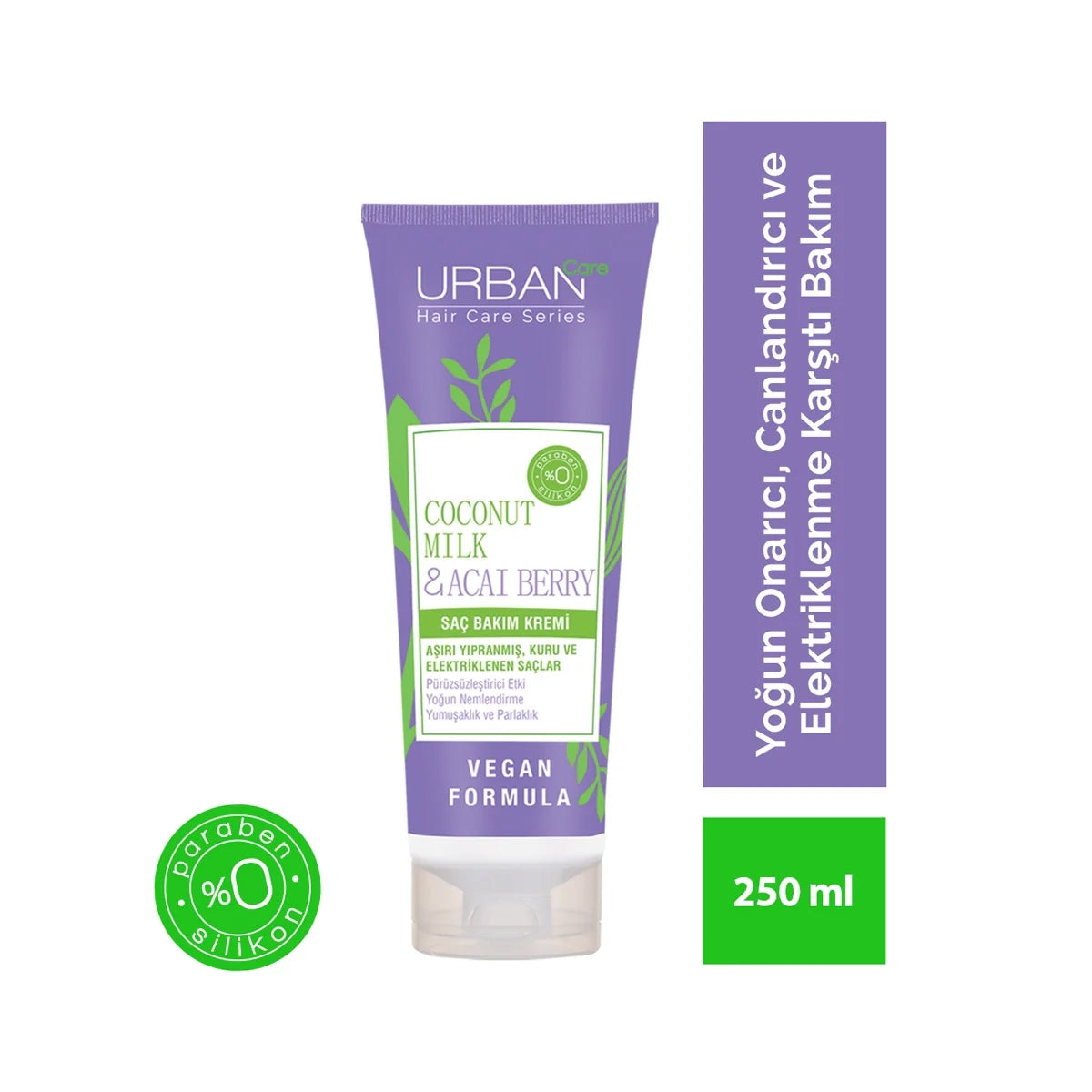 Hindistan Cevizi Sütü ve Acai Üzümü Saç Kremi 250 ml