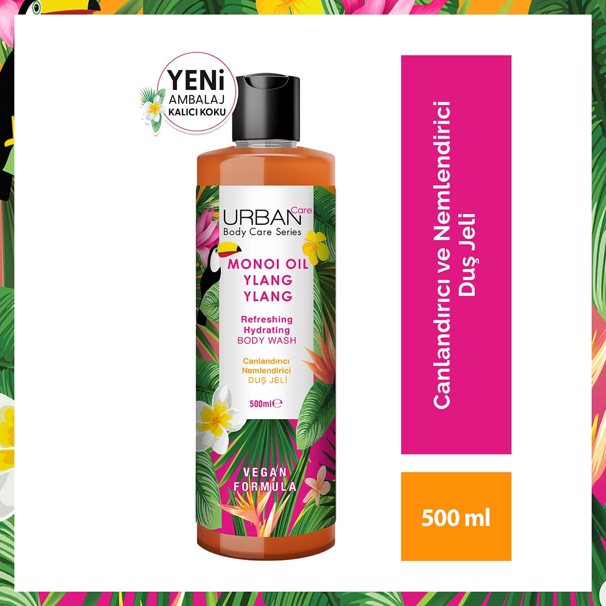 Monoi Oil Vücut Şampuanı 500 ml