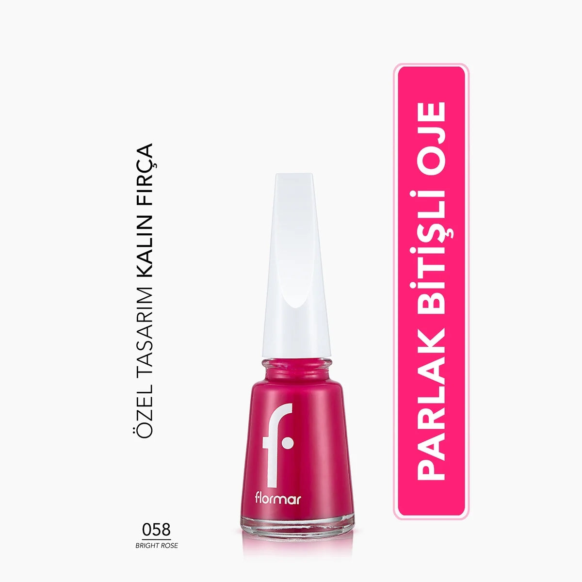 Oje No 058 Bright Rose



