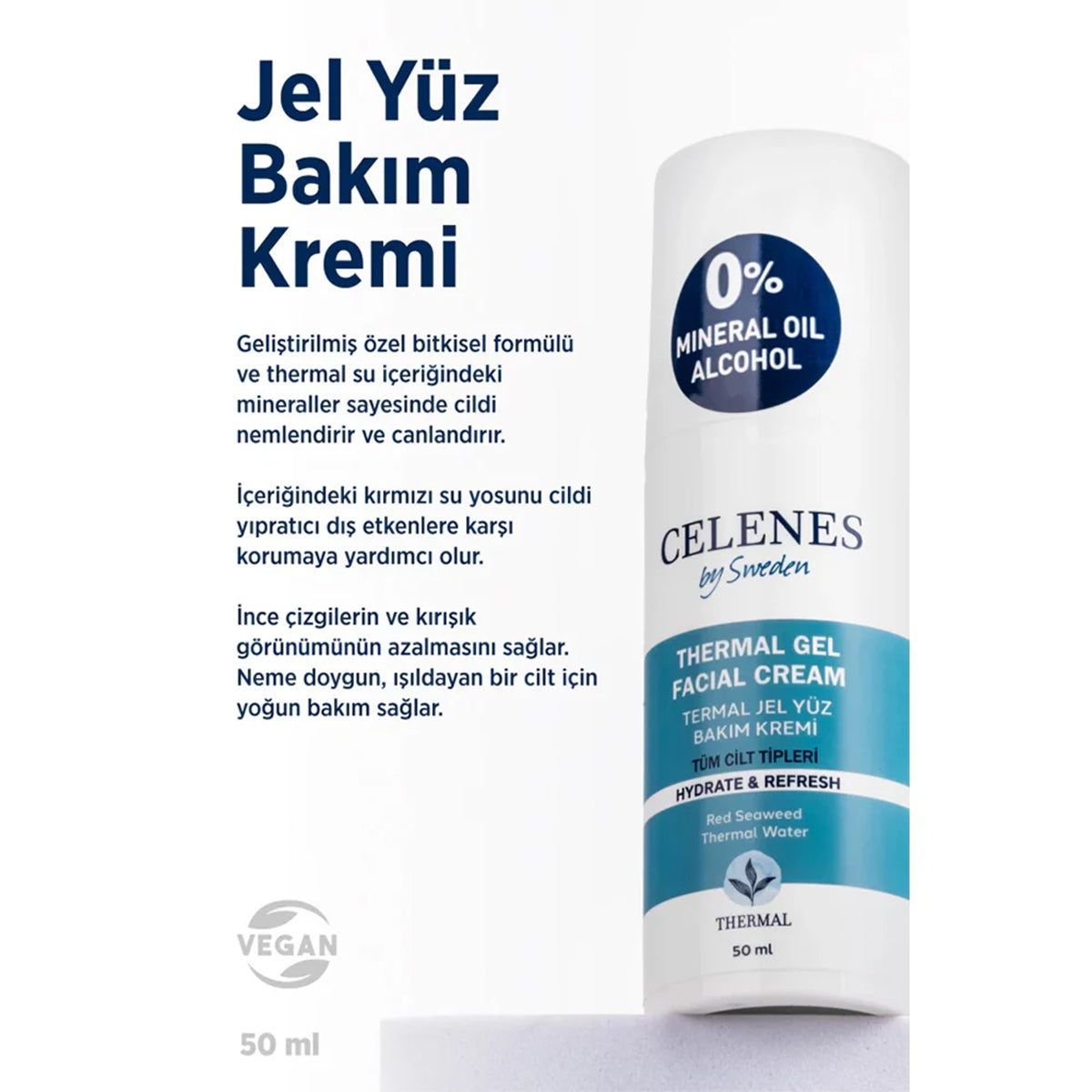 Thermal Jel Yüz Bakım Kremi 50 ml