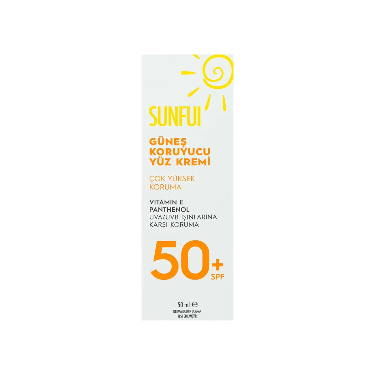 Güneş Kremi Yüz Koruycu SPF-50 50 ml