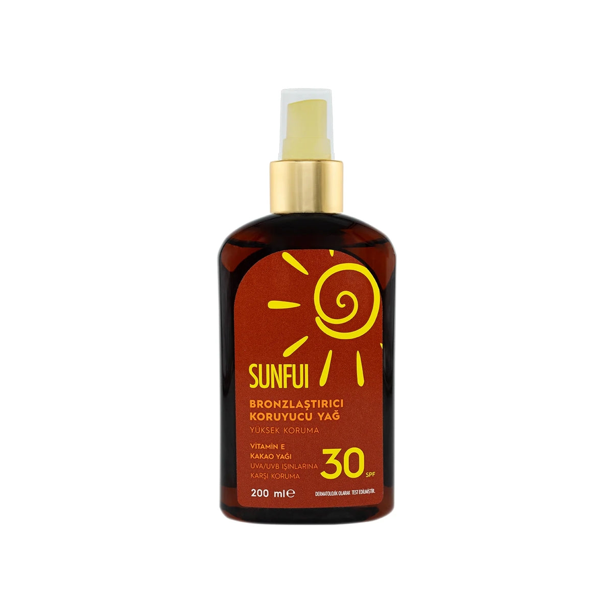Bronzlaştırıcı Koruyucu Yağ SPF 30 200 ml