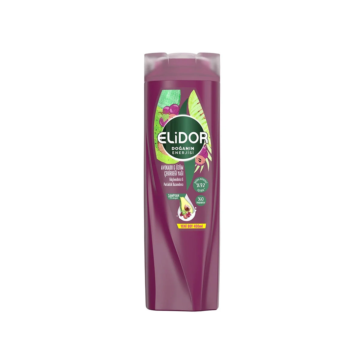 Avokado ve Üzüm Çekirdeği Yağlı  Şampuan 400 ml
