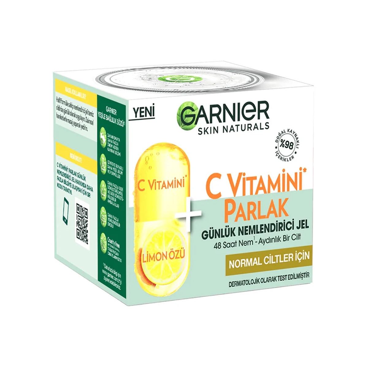 Jel Yüz Kremi C Vitamini 50 ml
