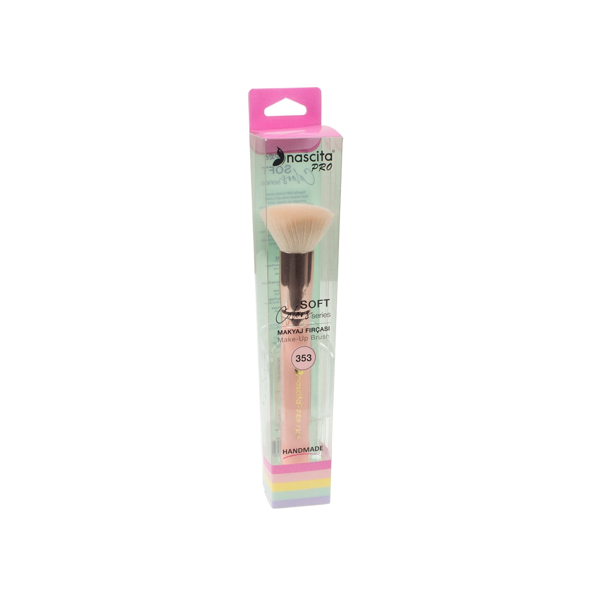 Soft Color Nude Kabuki Fondöten Fırçası 353