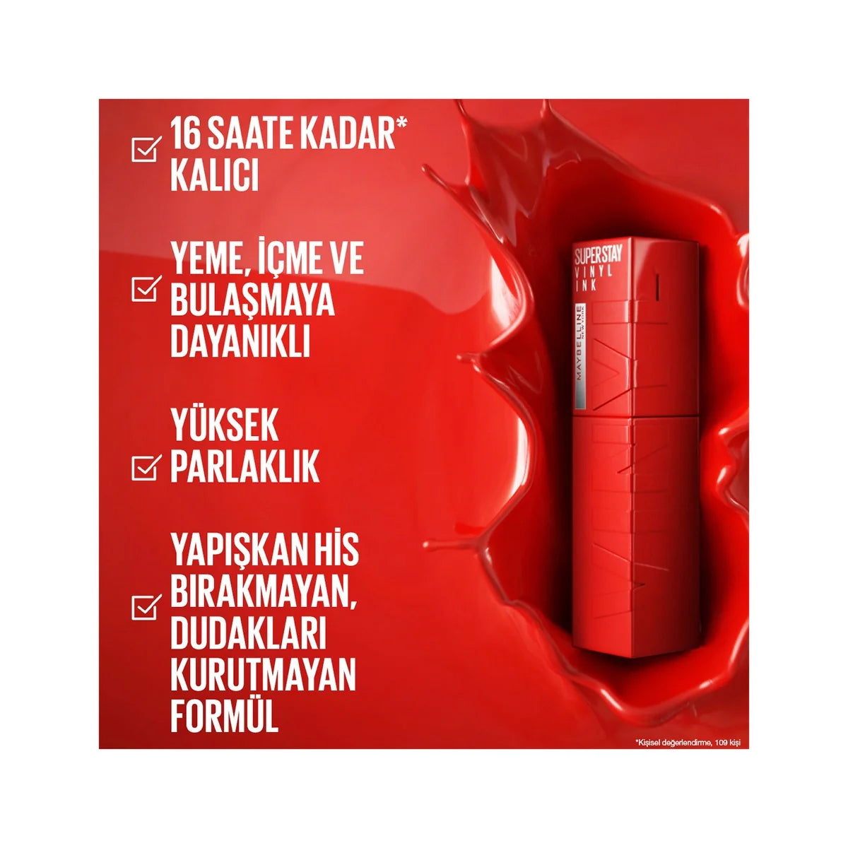 Super Stay Vinyl Ink Likit Parlak Ruj 15 Peachyy