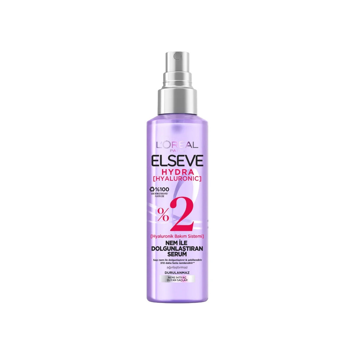 L'Oréal Paris Elseve Hydra Hyaluronic Nem İle Dolgunlaştıran Saç Serumu 150 Ml