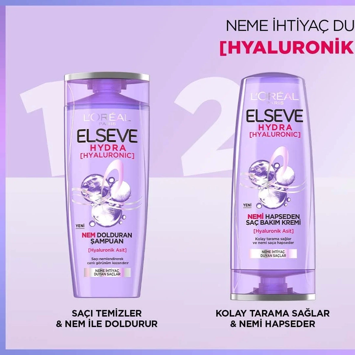 Saç Maskesi Hydra Hyaluronic Nem 300 ml
