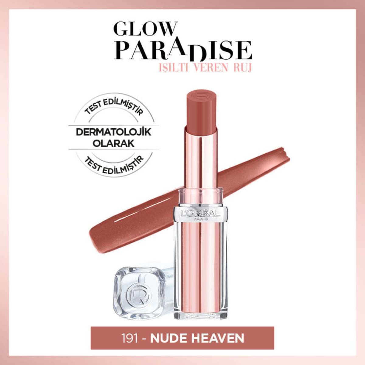 Ruj Glow Paradise 191 Nude Heaven