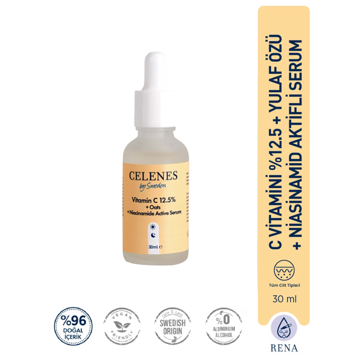 Yüz Bakım Serumu C Vitamini 30 ml