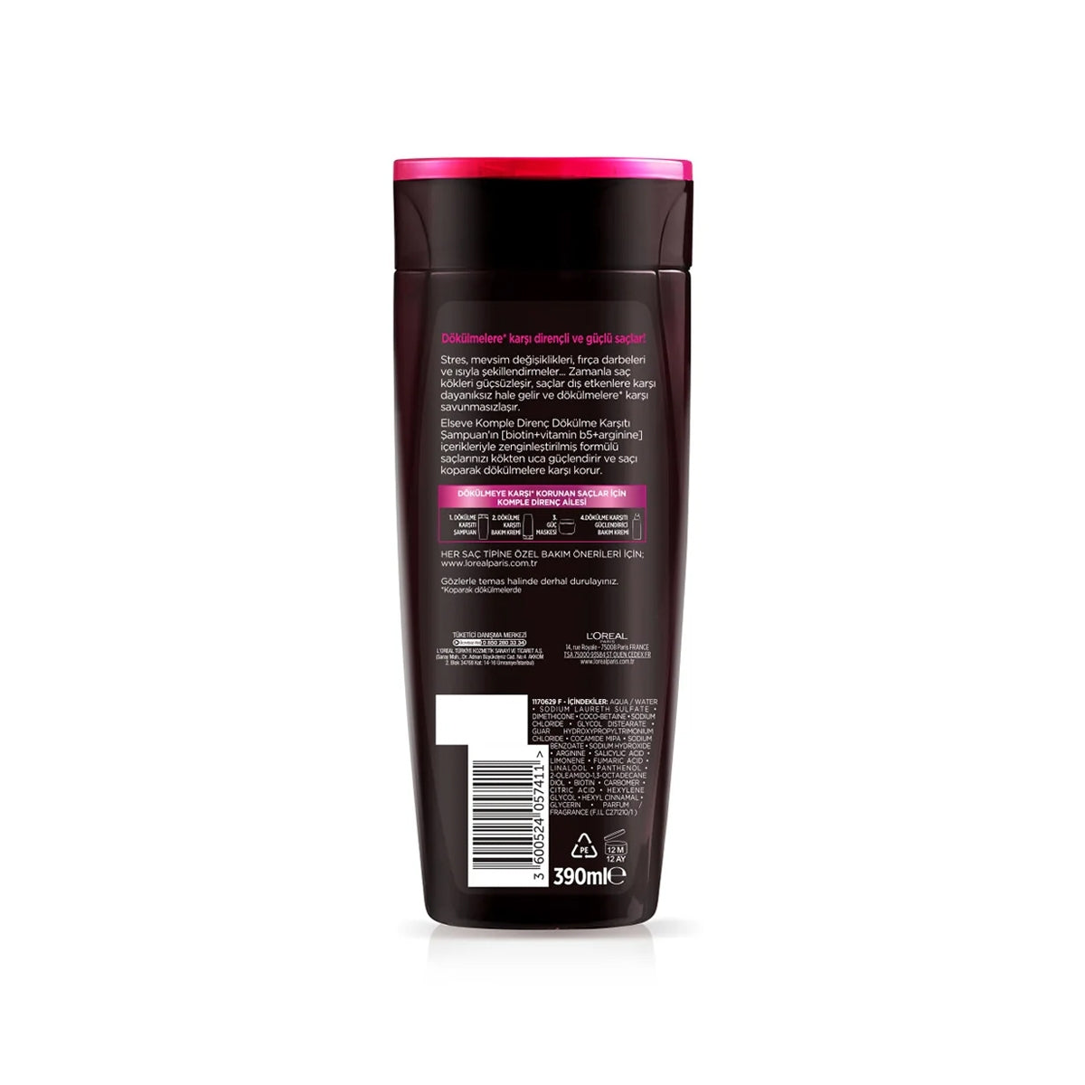 Şampuan Komple Direnç 390 ml