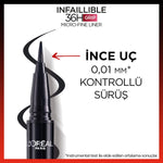 Eyeliner Infaillible Grip Micro-Fine 01 Obsidian
